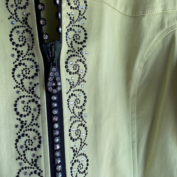 Christine Alexander jacket with Swarovski crystals Great For Christmas Parties - Picture 5 of 10